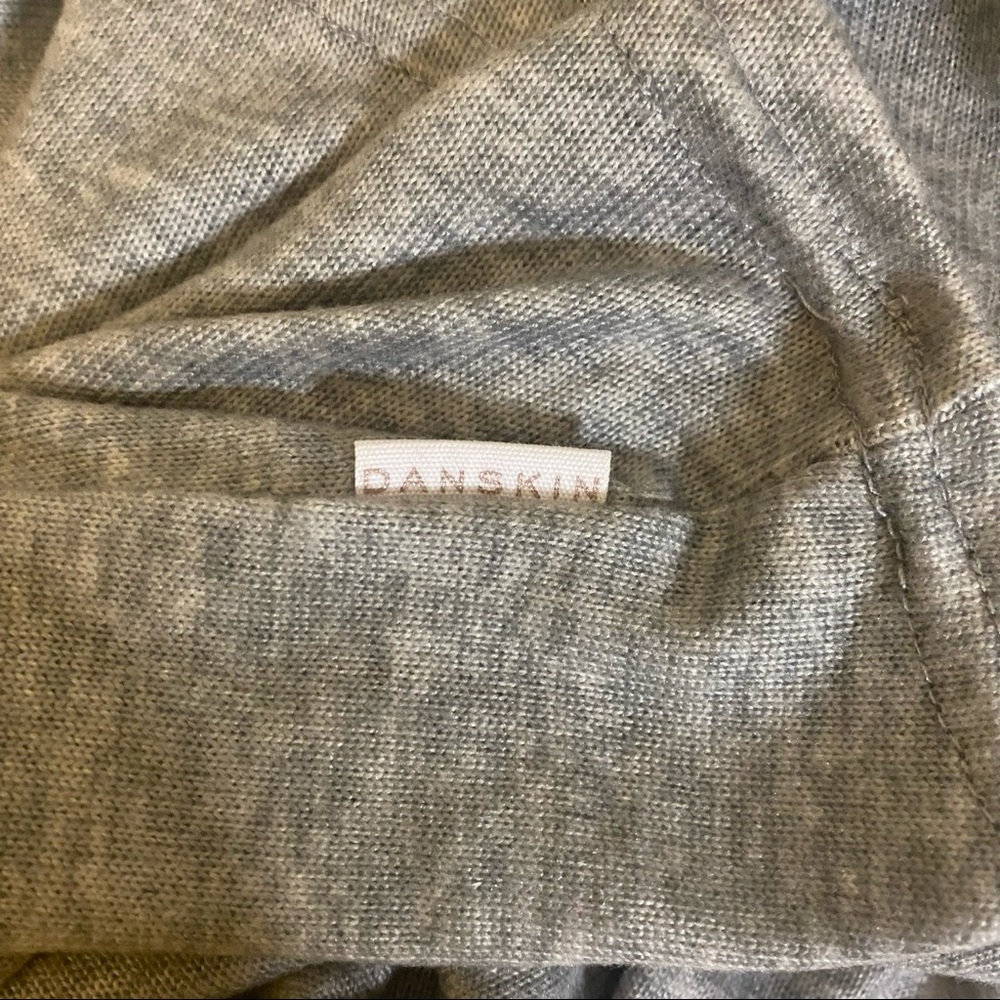 NEW Danskin Yoga + Wine Oh So Soft Lounge Top Shirt Sweater, Medium M, Gray - Picture 6 of 12